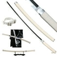 thumbnail image 1 of Elervino Demon Slayer Sword with Belt Holder, 41 inches, Hashibira Inosuke Sword, 1 of 6