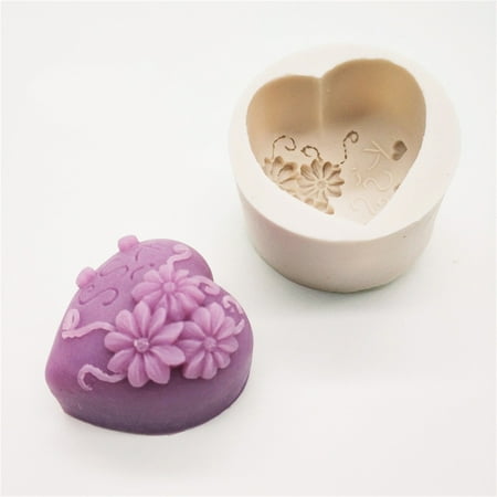 

Kitchen Gadgets Silicone Cake Molds-Love Cake Molds Diy Cake Pudding Chocolate Baking Pan Non-Stick Homemade Baking Kitchen Organization and Storage