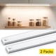 thumbnail image 5 of Luz Debajo del Gabinete 16" con Sensor de Movimiento, 108 LED, 3 Colores y Atenuación Continua, Barra Magnética para Cocina, Armario, Pasillo, Escaleras – Paquete de 2, 5 of 7