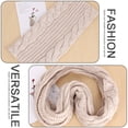 thumbnail image 4 of Bufanda circular infinita de invierno de punto acanalado grueso para mujer, 4 of 5