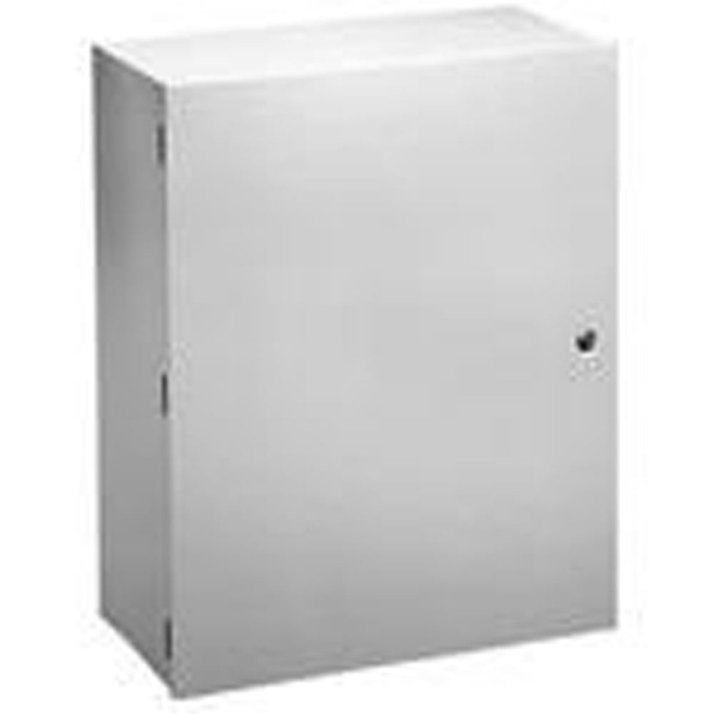 Hoffman A36N24BLP Enclosure, NEMA 1, Hinged Cover, 36" x 24" x 8.62