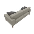 thumbnail image 2 of Enza Home Netha 2-Seater Comfort Wood & Fabric Sofa in Cream, 2 of 3