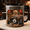 Black, variant on Coffee Mug Drummer's Coffee Corner Drum Set Desk Drinkware for Musicians
