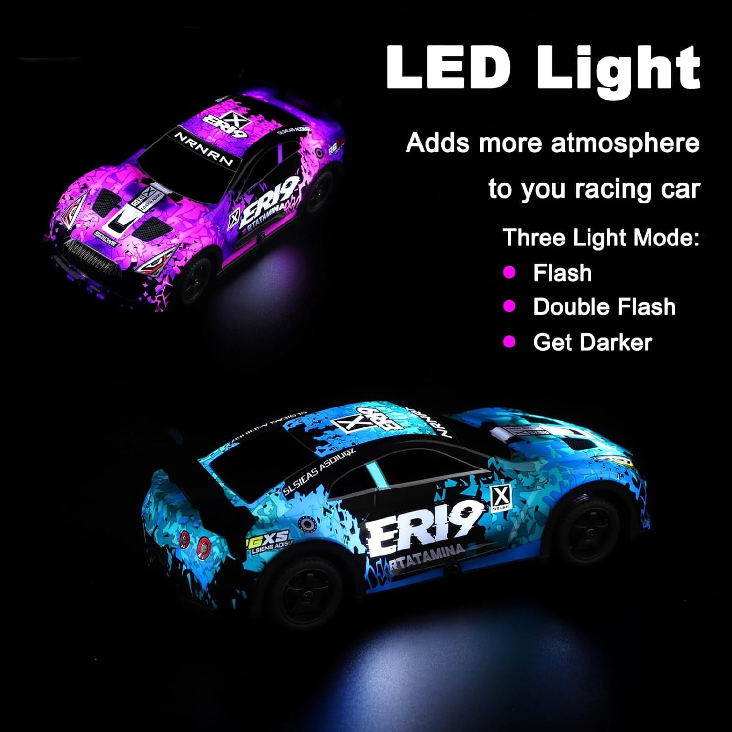 1/22 RC Car,Wltoys 222061 High Speed Drift Car 9.32MPH High Speed,2.4GHz Control,RC Sport Racing Car Remote Control Car for Adults and Boys Gifts (RTR)