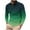 Mens Shirts Army Green, variant on S-5X Mens Big & Tall Golf Shirts Long Sleeve Tshirts Shirt Plus Size Casual Gradient Printed Pullover Zipper Collar Breathable Athletic Workout Tops