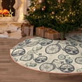 thumbnail image 6 of KLL Compass And Mountains In Bicycle Wheels Christmas Tree Skirt 30" ,Party Decorations Farmhouse for Christmas Decorations Holiday Party, 6 of 6