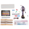 thumbnail image 3 of Kit básico de inicio de componentes electrónicos, kit básico de inicio, kit de módulo de bricolaje, kit básico de inicio, funcionalidad de alta precisión, 3 of 8
