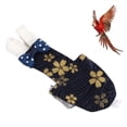 thumbnail image 4 of Pet Bird Nappies, Golden Flower Pattern Bird  Soft Elastic Protective  For Budgies For Cockatiels For Macaw, 4 of 8