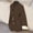 *Coffee, variant on ClodeEU Women's Color Block Cuff Blazer Jacket, Casual Long Sleeve Open Front Suit Coat, Business Outerwear Orange,Womens Plus XL