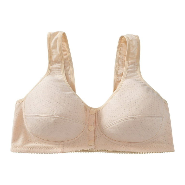 Bras for Women Front Close Seamless Unlined Large Bust Women's
