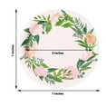 thumbnail image 4 of Efavormart 25 Pack | 7" Spring Floral Premium Dessert, Appetizer Paper Plates, Disposable Party Plates - 300 GSM, 4 of 11
