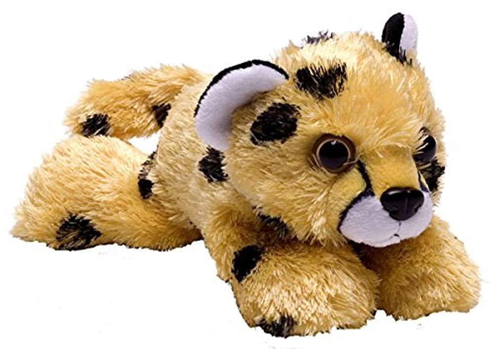 Rhode Island Novelty 8 Inch Animal Den Cheetah Cub Plush Toy 