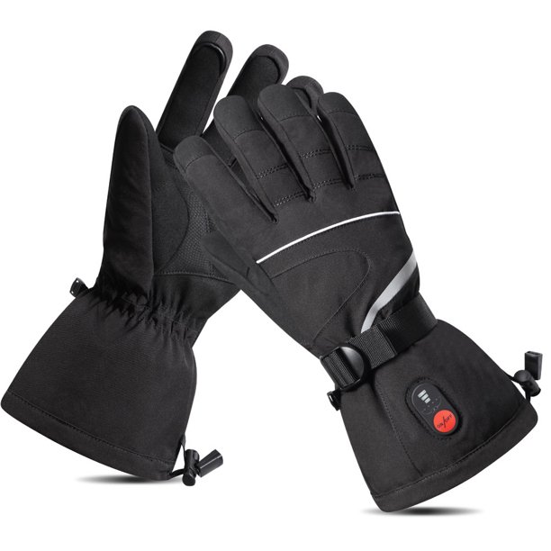SAVIOR HEAT Gants Chauffants Batterie Rechargeable - Fins & Thermiques Pour Hommes Et Femmes, Idéal Ski, Conduite & Hiver