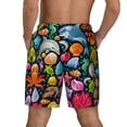thumbnail image 4 of Gaeub Underwater Diving Animals Mens Swim Trunks Stretch Beach Shorts Quick Dry for Men Swim Shorts Swimwear with Pockets- Medium, 4 of 9