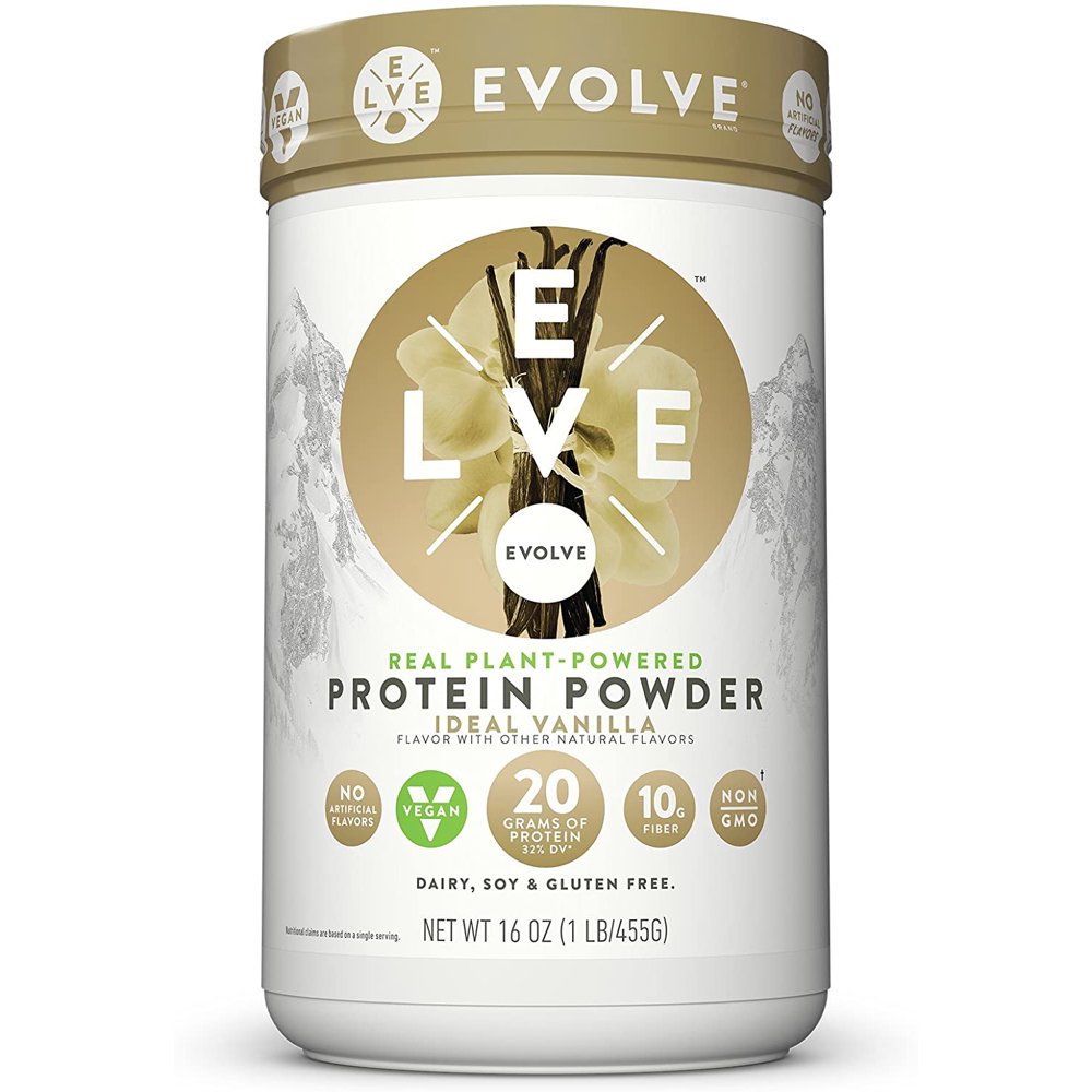 Evolve Protein Powder, Ideal Vanilla, 20g Protein, 1 Pound Walmart