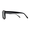 thumbnail image 3 of Mens Hipster Thin Plastic Keyhole Sunglasses Matte Black Green, 3 of 4