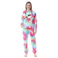 thumbnail image 6 of Peanuts Snoopy Joe Cool Tie Dye Women's Pajama 2-Piece Hooded Jogger Set, 6 of 6