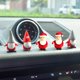 thumbnail image 5 of Figuras de Papá Noel de vidrio soplado hechas a mano para decoración de regalos navideños, 5 of 6