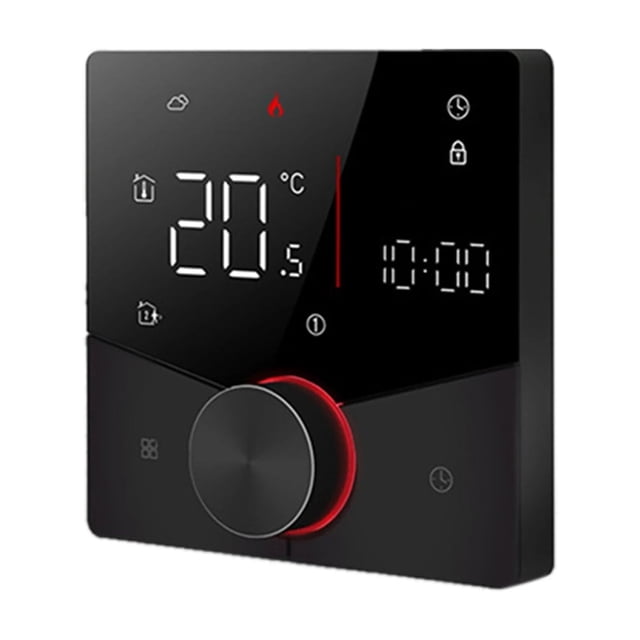 Smart Heating Thermostat Digital Temperature Controller LCD Display Weekly Programmable Thermostat APP Control ,Save Energy