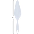 thumbnail image 4 of Ram-Pro Melamine White Pie Server Cake Cutter Slice Pizza Tart Dessert Slicer Server Flatware Professional Pie Server Set for Serving Cake Pizza Pies Dessert Melamine Dinnerware Pack of 2, 4 of 4