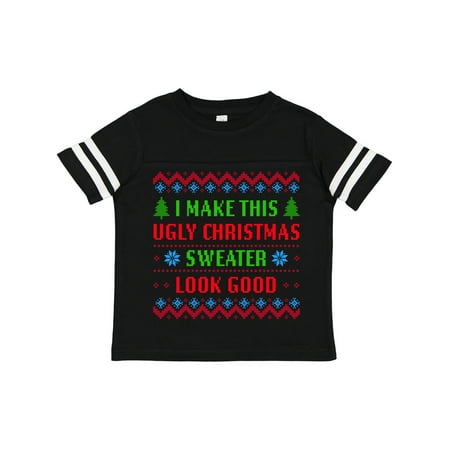 

Inktastic I Make This Ugly Christmas Sweater Look Good Gift Toddler Boy or Toddler Girl T-Shirt