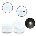 thumbnail image 5 of (3 pack) Auto Drive Motion Sensor Plastic LED Puck Light,Rechargeable Battery, Ultra Bright, White, 5 of 10