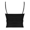 thumbnail image 6 of COMVALUE Tops for Women Sexy Tank Tops Y2K V Neck Spaghetti Strap Slim Going Out Top (Black, M), 6 of 6