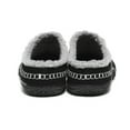 thumbnail image 3 of Men's House Slippers Cozy Moccassin Slippers Non-Slip Warm Suede House Shoes Soft Comfy Bedroom Slippers, 3 of 6