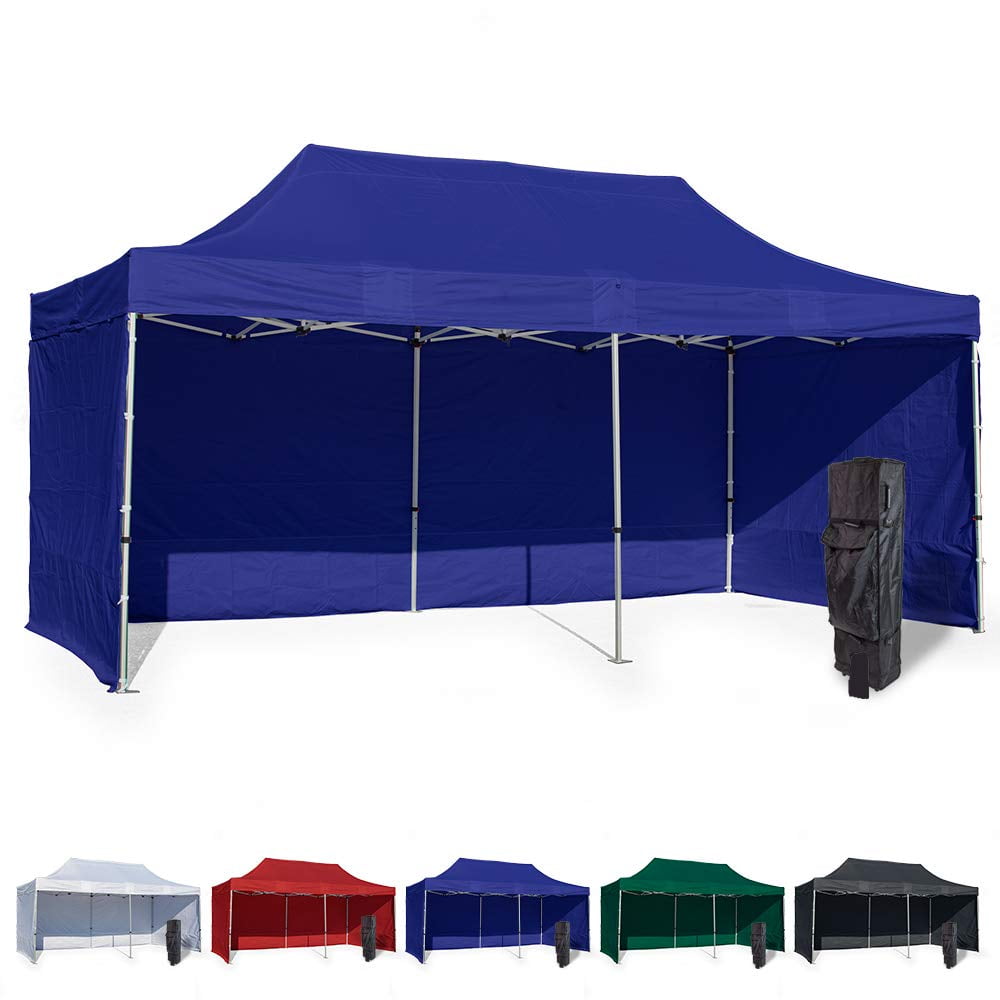 Blue 10x20  Instant Canopy  Tent and 3 Side Walls 