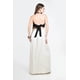 thumbnail image 3 of Vestido largo bicolor Roman Fashion /Juvenil, 06620 (Beige) beige M, 3 of 5