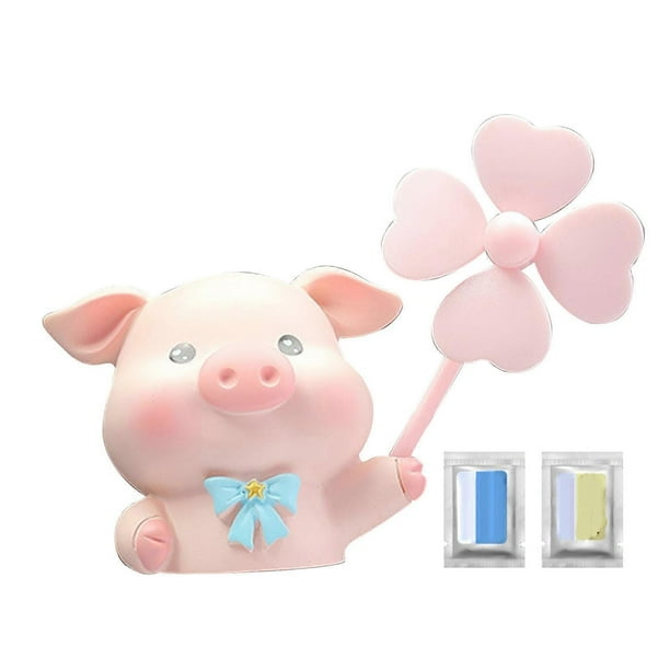 Car Vehicle Perfume Vent Outlet Clip Auto Fragrance Cartoon Car Air Freshener Aromatherapy Accessories Pig