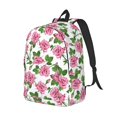 thumbnail image 2 of Yiaed Rose Flowers Print Backpack, Premium Laptop Backpack, Travel Backpack for Women, Lightweight Backpacks, Comfortable Back Pack-Medium, 2 of 5