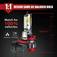 thumbnail image 4 of License Plate Light 2PCS P13W LED Fog Light Bulbs 3000K Yellow 3000 Lumens 30W High Power LED Fog Light DRL Bulbs for Cars Trucks, 4 of 8