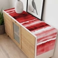 thumbnail image 4 of Red Ombre Table Runner - 90 Inch Long, Kitchen Dining Table Runner Dresser Scarves, Modern Abstract Art Farmhouse Farmhouse Decor for Coffee Tables Wedding Party Banquet, 4 of 8