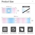 thumbnail image 3 of Yayeee Faucet Mat for Kitchen Sink 30" Diatomite Long Splash Guard Pad, Light Blue Stripes, 2 Pack, 3 of 7