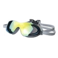 thumbnail image 2 of Gafas de natación antivaho, gafas de natación profesionales, ligeras y elegantes. Gris, 2 of 9
