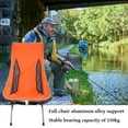 thumbnail image 2 of kurtrusly Chaise Pliante d'Extérieur à Dossier Portable pour Camping, Pêche, Plage, Voyage, Pique-Nique, Randonnée, Backpacking, 2 of 8