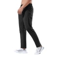 thumbnail image 5 of Men's Casual Pants Mens Spring And Summer Loose Thin Ice Silk Outdoor Running Fitness Yoga Leisure Training Pants Solid Color Quick Drying Running Black 2XL, 5 of 8