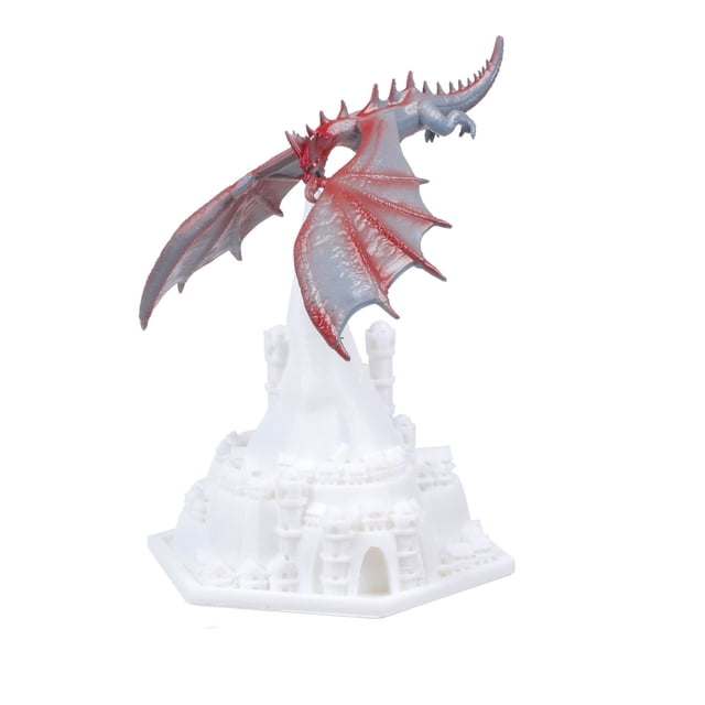fheaev Equilibrium Dragons Desk Lamp Stereoscopic Printing Home Gift Desk Lamp LED Nightlight