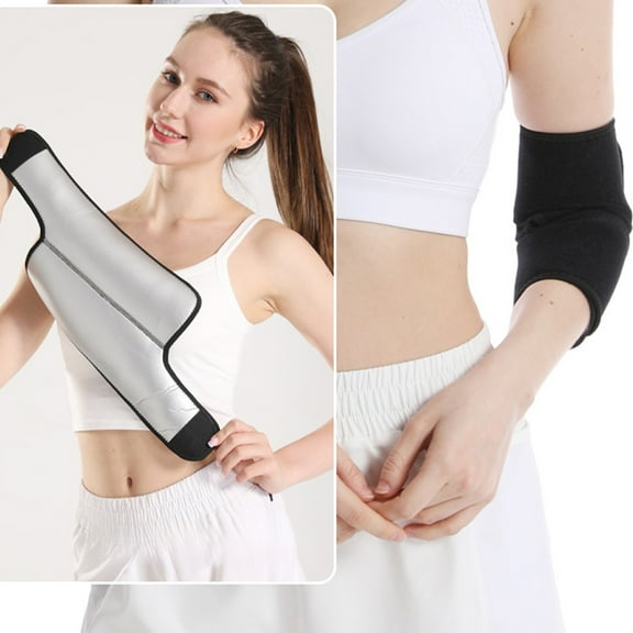 Sports Protective Strap, Joint Support Brace, Adjustable Elbow Knee Sweat Band for Fitness Yoga Cycling, Breathable Polyester Fiber Material