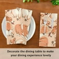 thumbnail image 7 of GZHJMY Cute Dogs Cloth Napkins Set of 4 Pack, Washable Soft Table Dinner Napkins 20 inch for Kitchen, Hotel, Party, Wedding Washcloths, 7 of 7