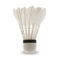 thumbnail image 1 of Spocco Tournament Grade Impact Badminton Shuttlecocks Advanced Duck Feather , Speed 76 | White , Pack Of 10, 1 of 3