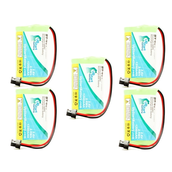 5x Pack - UpStart Battery Memorex MPH-6925 Battery - Replacement for Memorex Cordless Phone Battery (1200mAh, 2.4V, NI-MH)