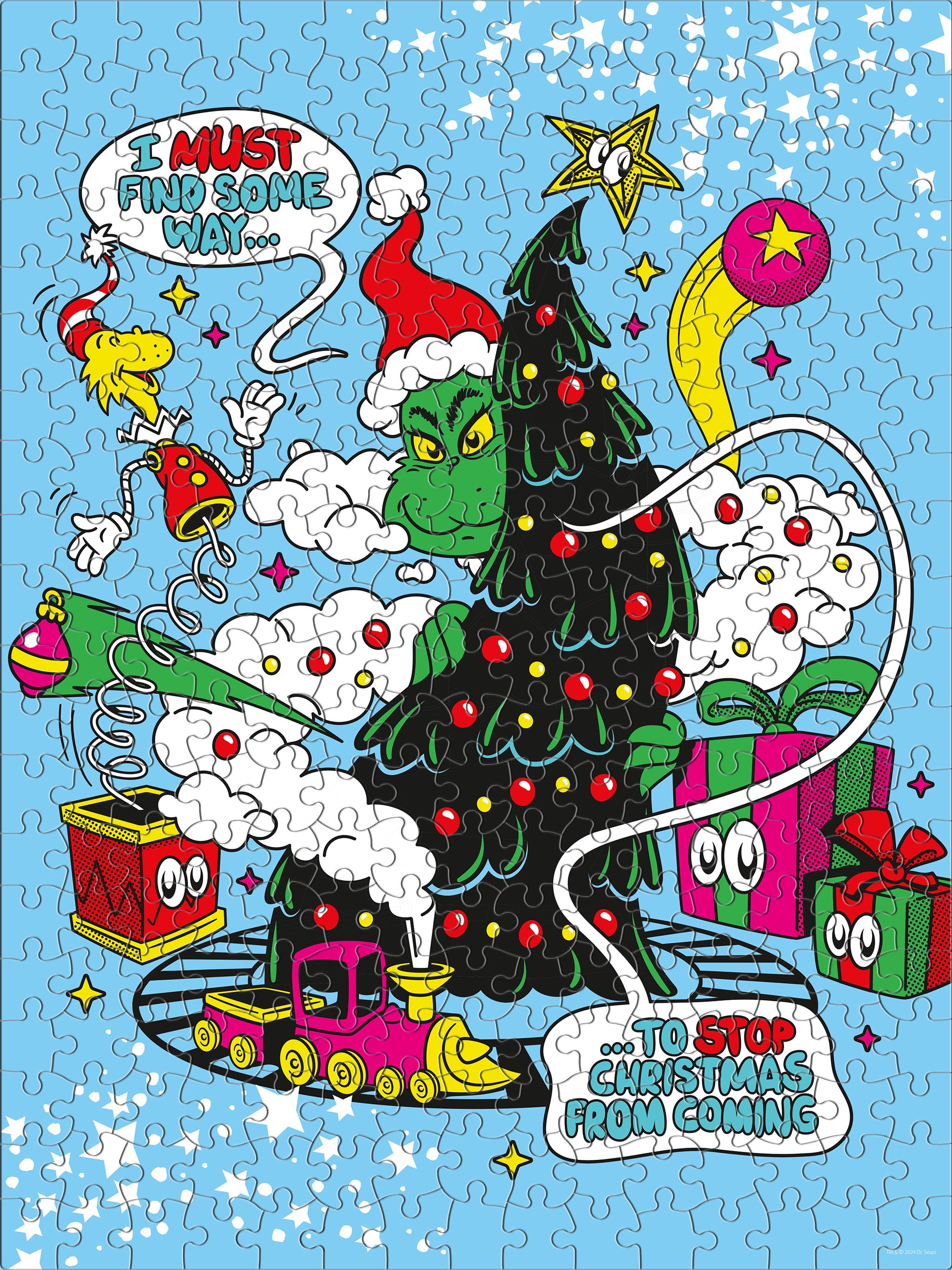 Ceaco Dr. Seuss 3 In 1 Grinch Multipack Jigsaw Puzzle