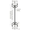 thumbnail image 4 of National Guard Lfra1006X27 Window Frame Kit Steel 6" x 27", 4 of 4