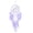 Purple Without Light, variant on Dserhfy Dinosaur Dream Catcher Ornament Kids Faux LED Light Feather Dream Catcher Handmade Home Decor Birthday Gift
