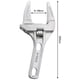 thumbnail image 1 of Llave Ajustable 6-68Mm Llave De Baño Mango Corto Vástago Aleación De Aluminio Llave Universal Herramienta De Reparación De Tuberías De Agua Yuarrent TO005034-00, 1 of 7