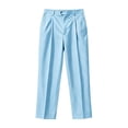 thumbnail image 6 of Bxsruta Women's High Waisted Wide Leg Pants Pleated Front Work Trousers Business Casual Office Bottoms, 6 of 8