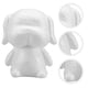 thumbnail image 4 of 1 molde blanco con forma de cachorro para arreglos florales, ideal para manualidades., 4 of 6