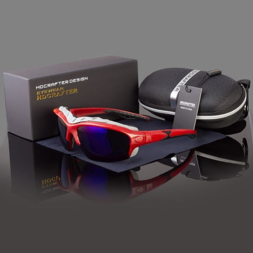 NEW Wind Resistant POLARIZED Sunglasses Extreme Sports Motorcycle